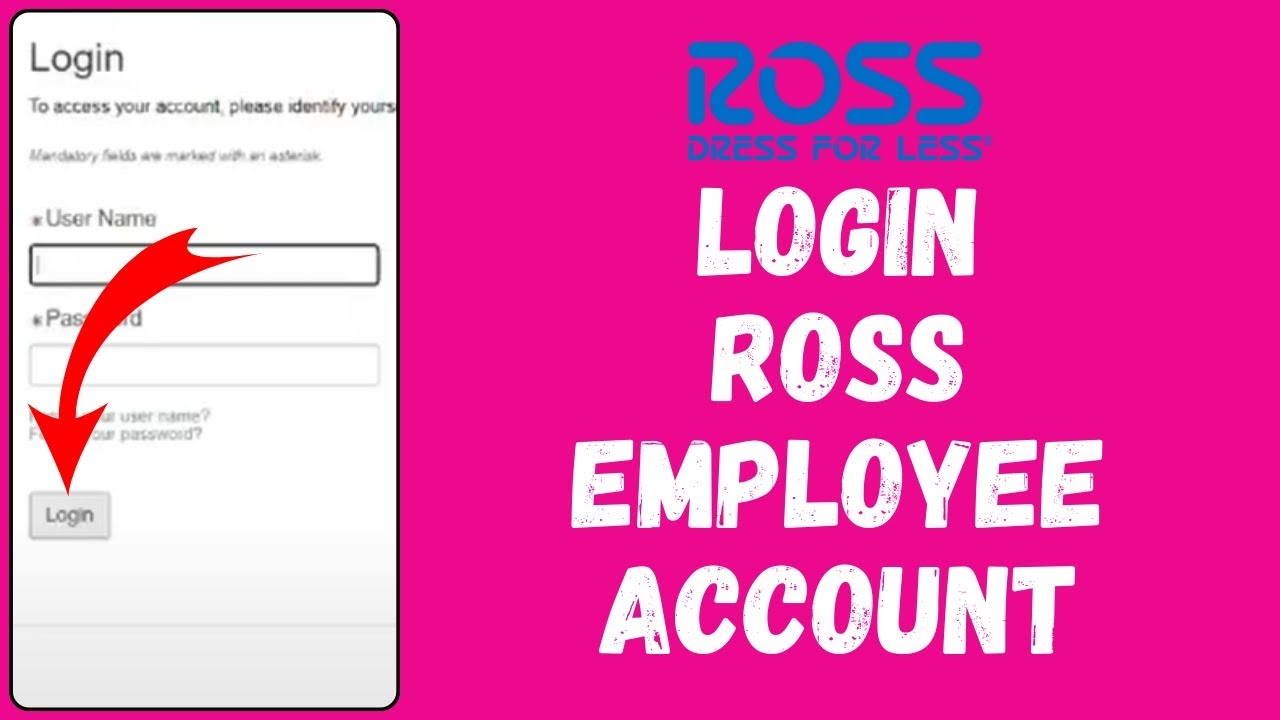 ross employee login