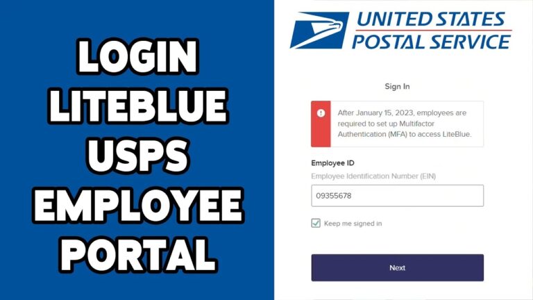 How To Login Liteblue USPS Employee Portal 2024 Liteblue USPS Employee Account Sign In Guide YouTube