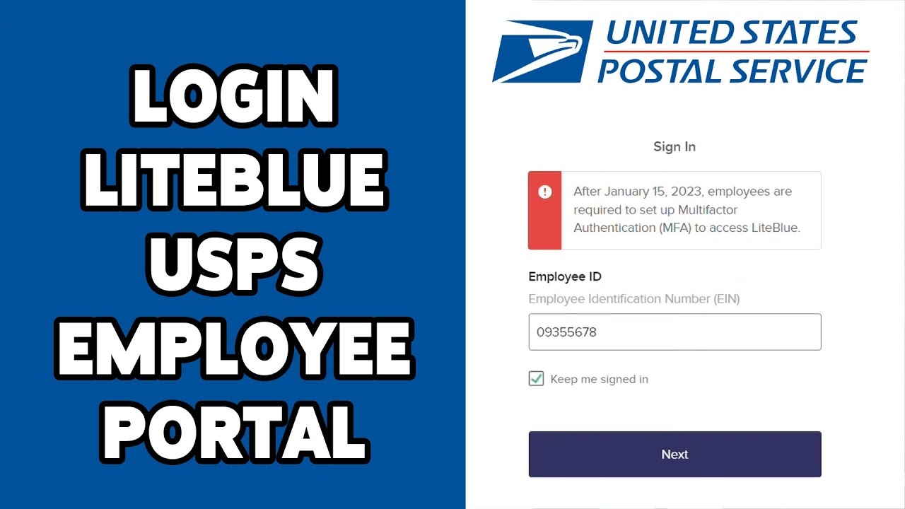 How To Login Liteblue USPS Employee Portal 2024 Liteblue USPS Employee Account Sign In Guide YouTube