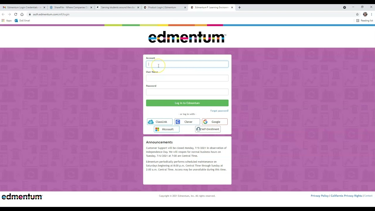 How To Login To Edmentum YouTube