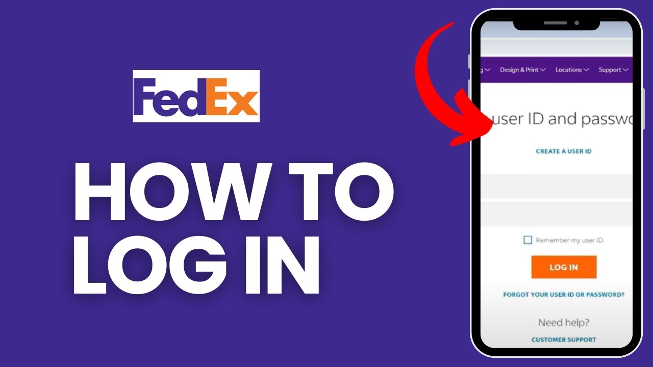 fedex employee login purple id