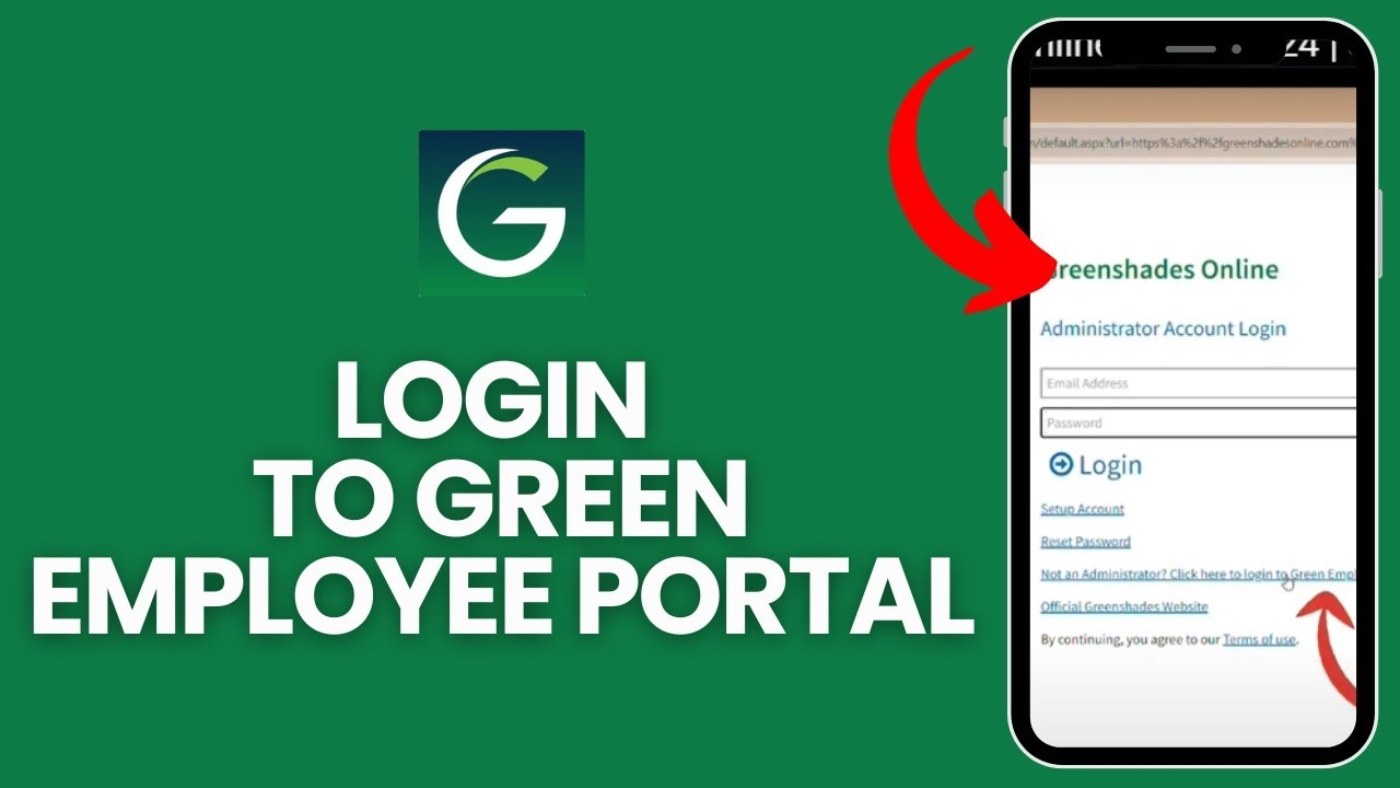 green employee portal login