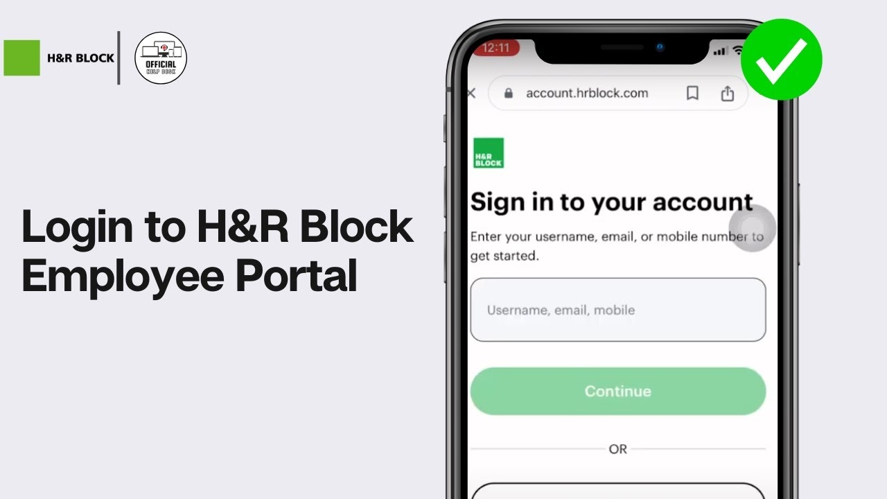 h&r block employee login