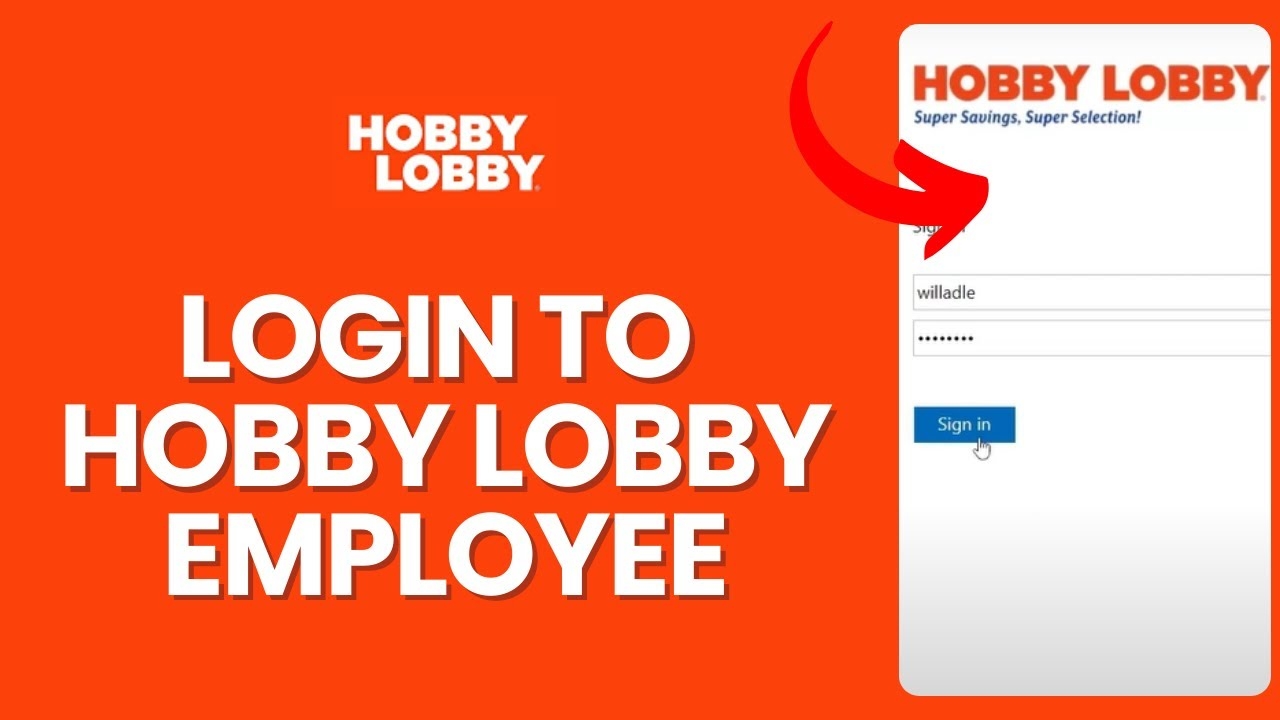 How To Login To Hobby Lobby Employee Account 2024 YouTube