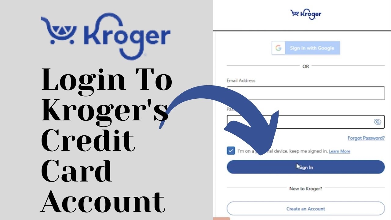 kroger email login