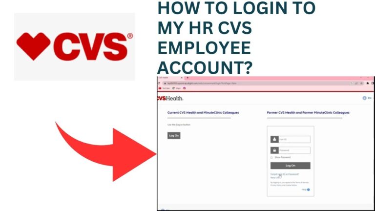 How To Login To My HR CVS Employee Account YouTube