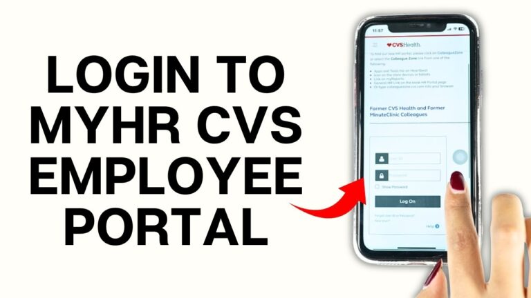 How To Login To MyHR CVS Employee Portal 2024 SUPER EASY YouTube