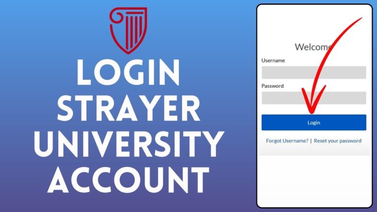 How To Login To Strayer University Student Portal ICampus Student Portal Login 2024 YouTube