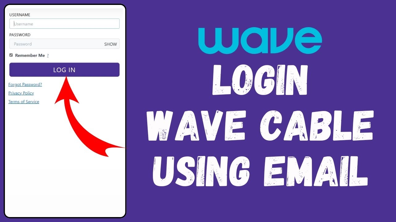 How To Login To Wave Cable Using Email 2024 Sign In To Wave Cable Using Email YouTube