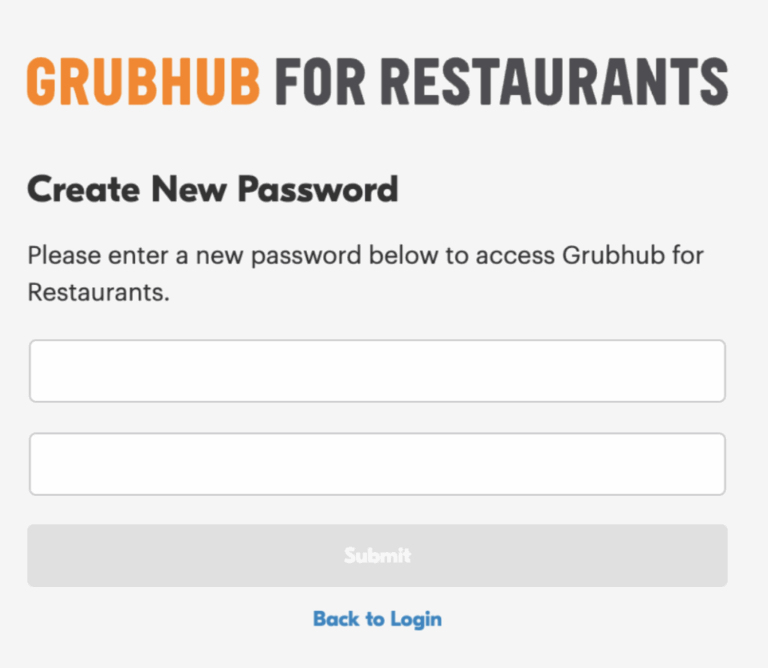 How To Login To Your Grubhub For Restaurants Account