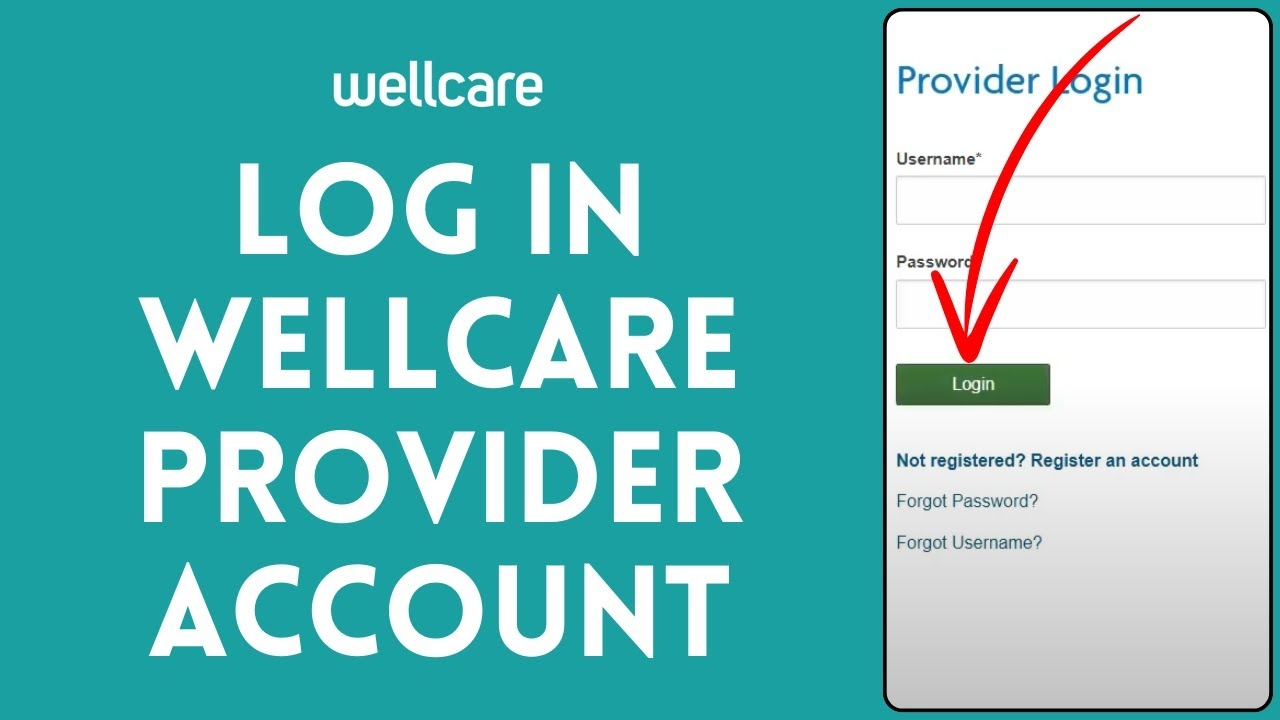 wellcare provider portal login