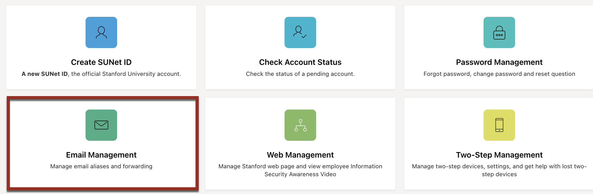 stanford university email login