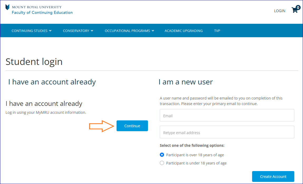 How To Register Conservatory 