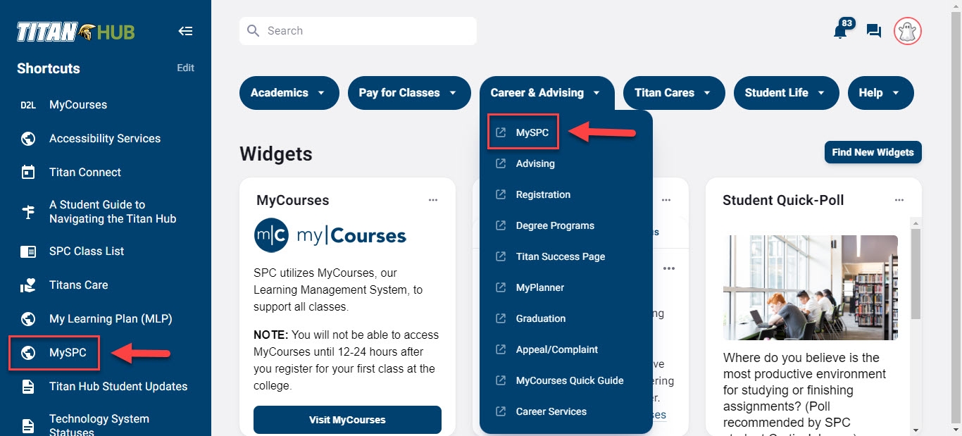 How To Register For Classes In MySPC Student Support