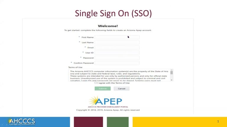 How To Register For The AHCCCS Provider Enrollment Portal APEP YouTube