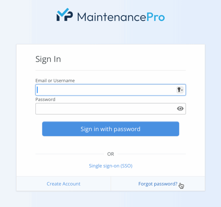 How To Reset User Passwords Maintenance Pro