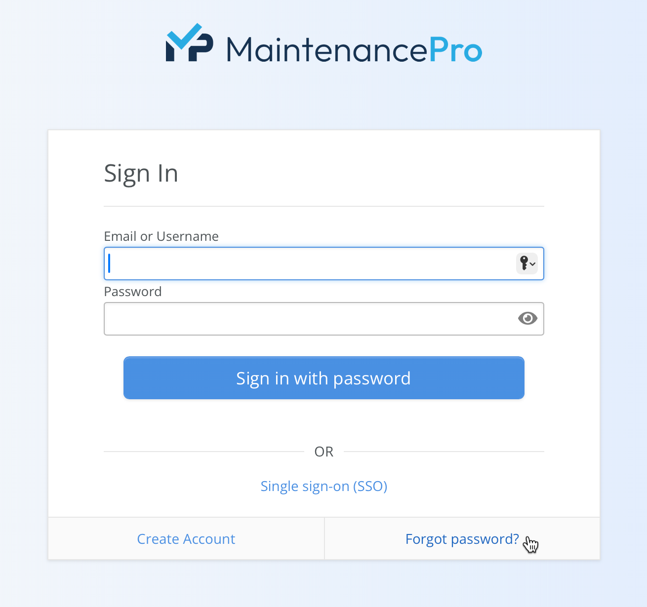 How To Reset User Passwords Maintenance Pro