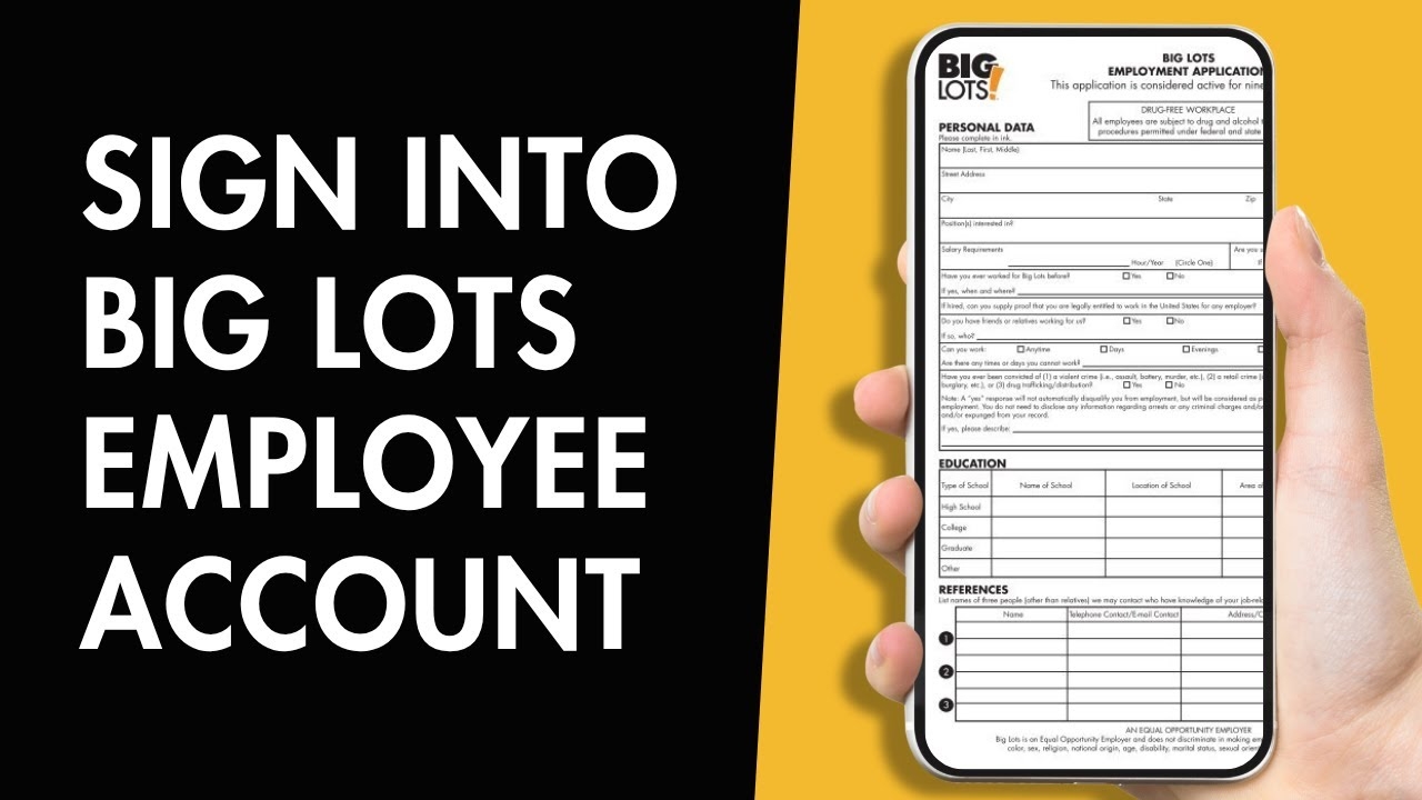 big lots employee login