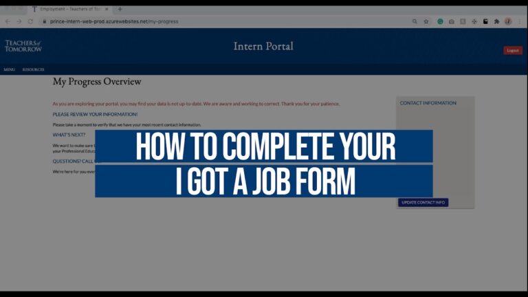 How To Submit The I Got A Job From Texas Teachers