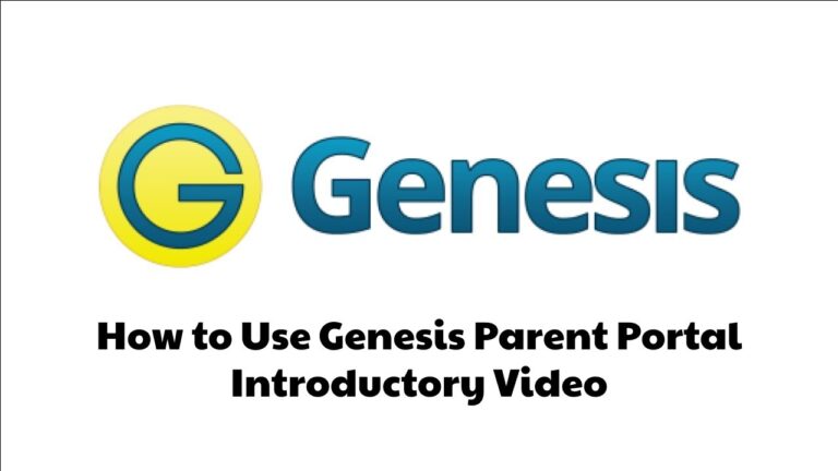 How To Use Genesis Parent Portal Introductory Video YouTube