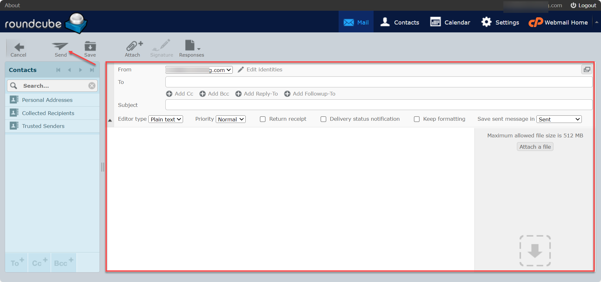 bluehost login email