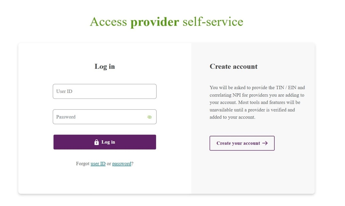 humana military login for providers