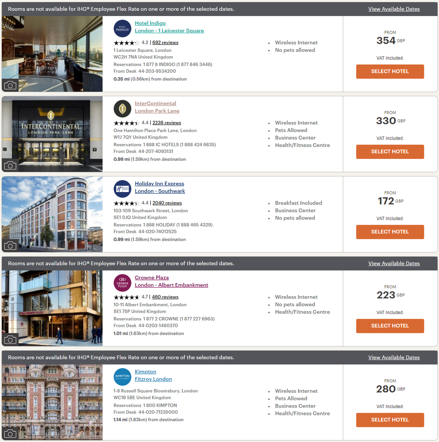 ihg employee login