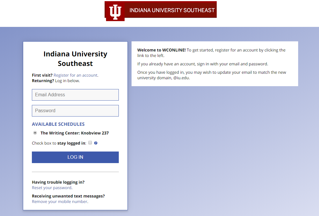 indiana university email login