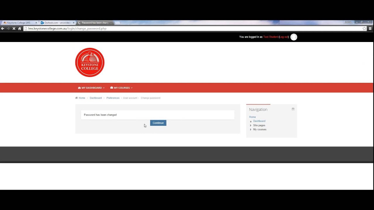 keystone student login