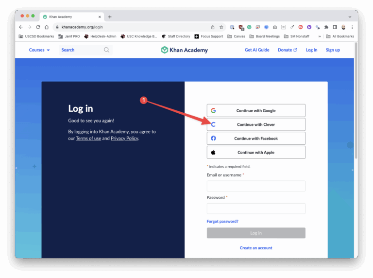 Khan Academy Student Access Help Desk