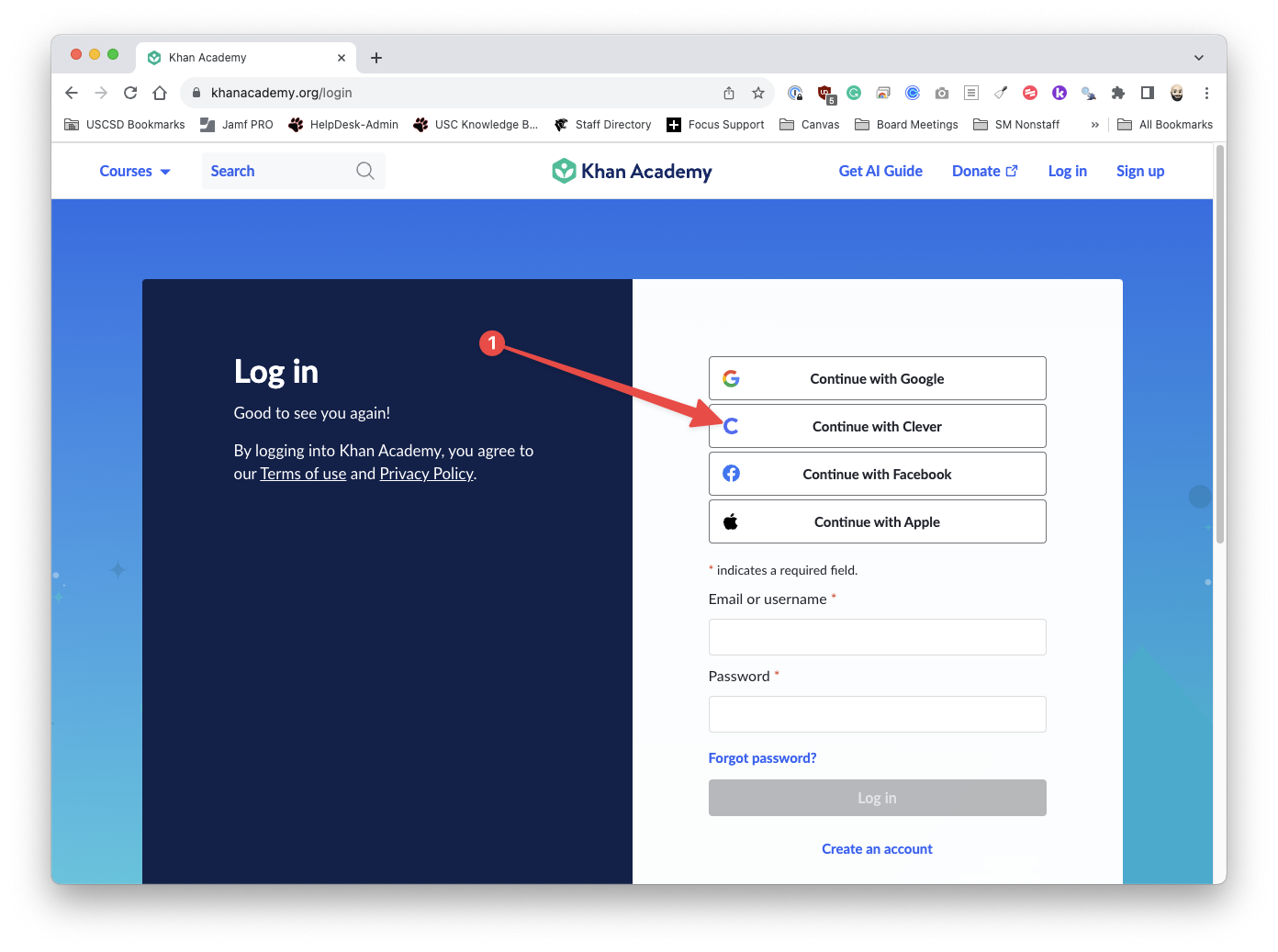 Khan Academy Student Access Help Desk