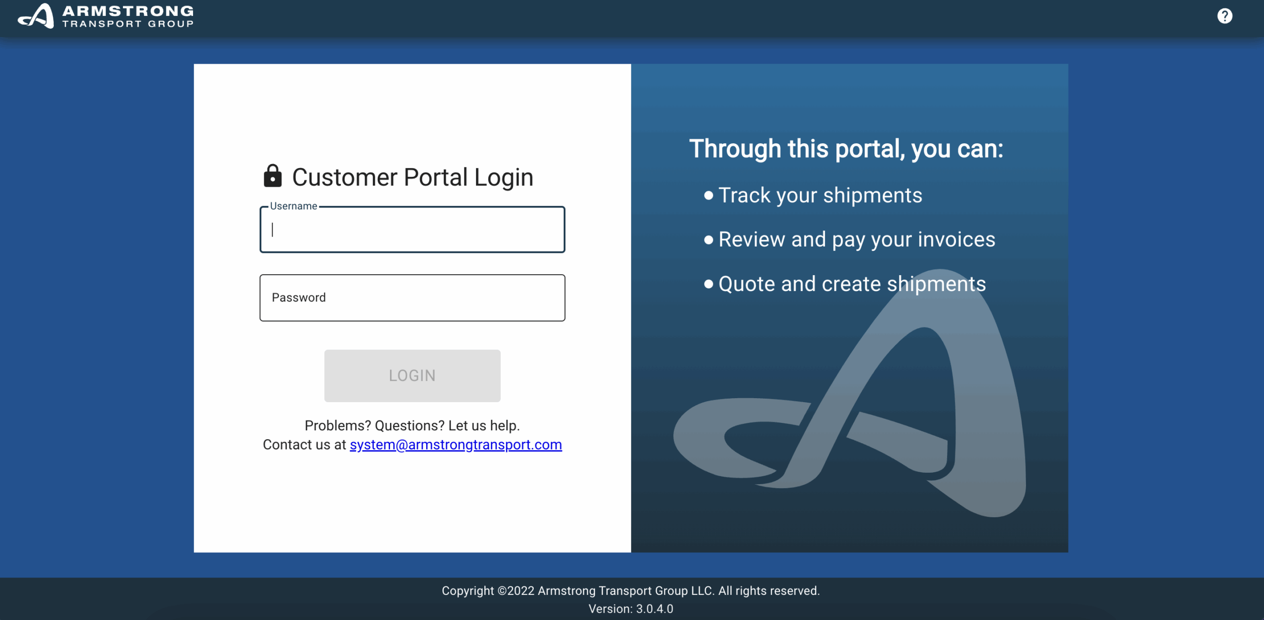 Less Than Truckload Armstrong Transport