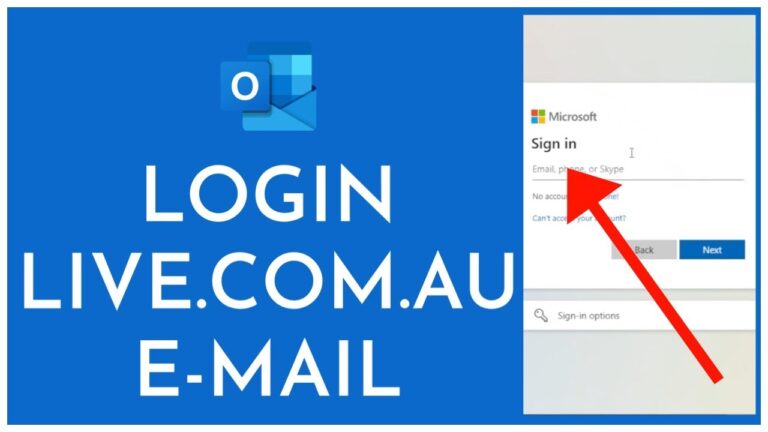 Live au Login How To Login Sign In Live au Email Account 2023 YouTube