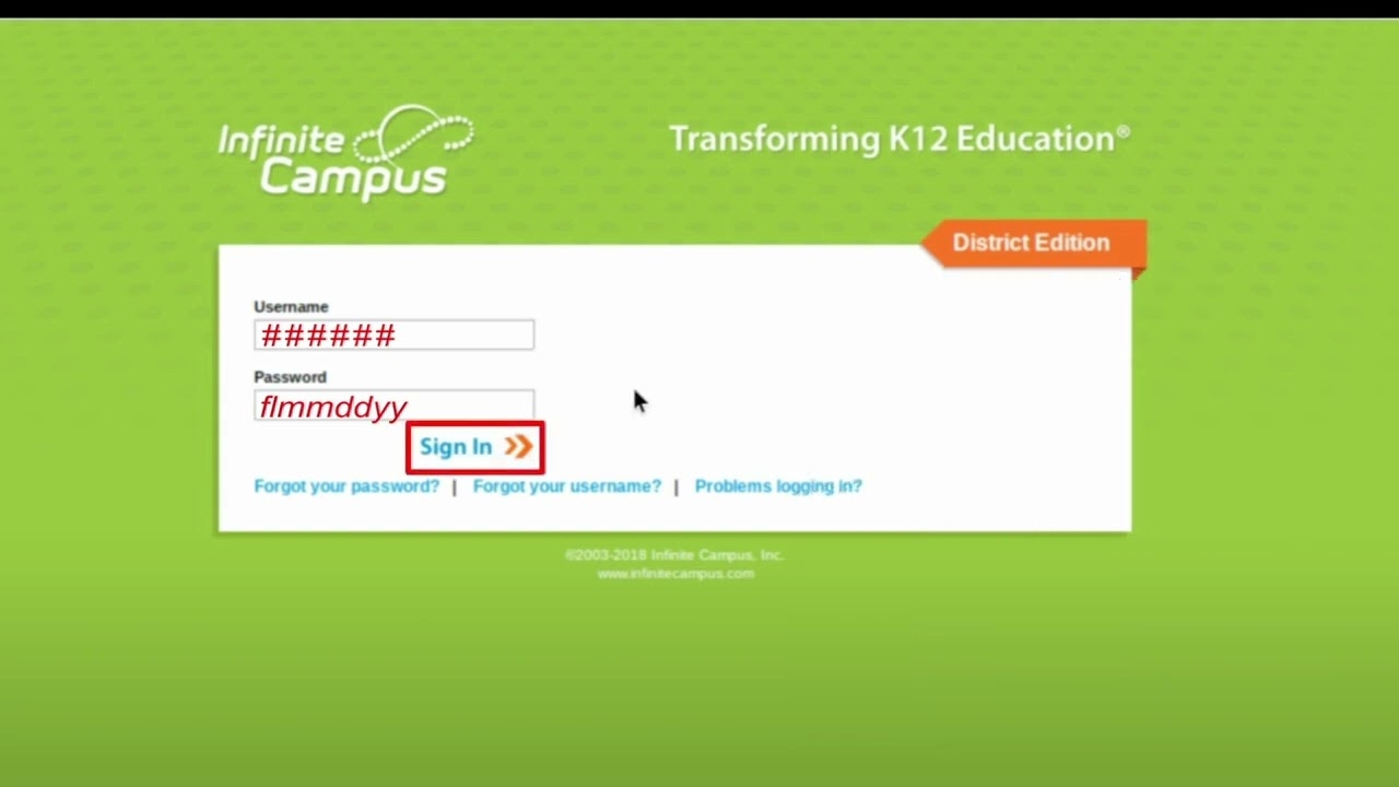 Log In To Infinite Campus New Students YouTube
