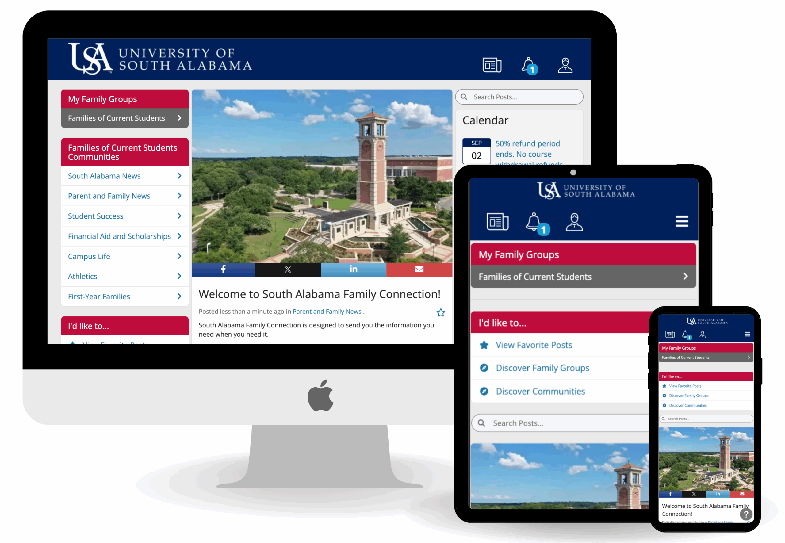 Login South Alabama Family Connection