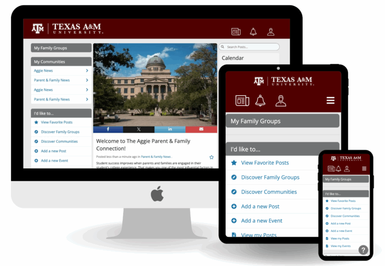 Login The Aggie Parent Family Connection