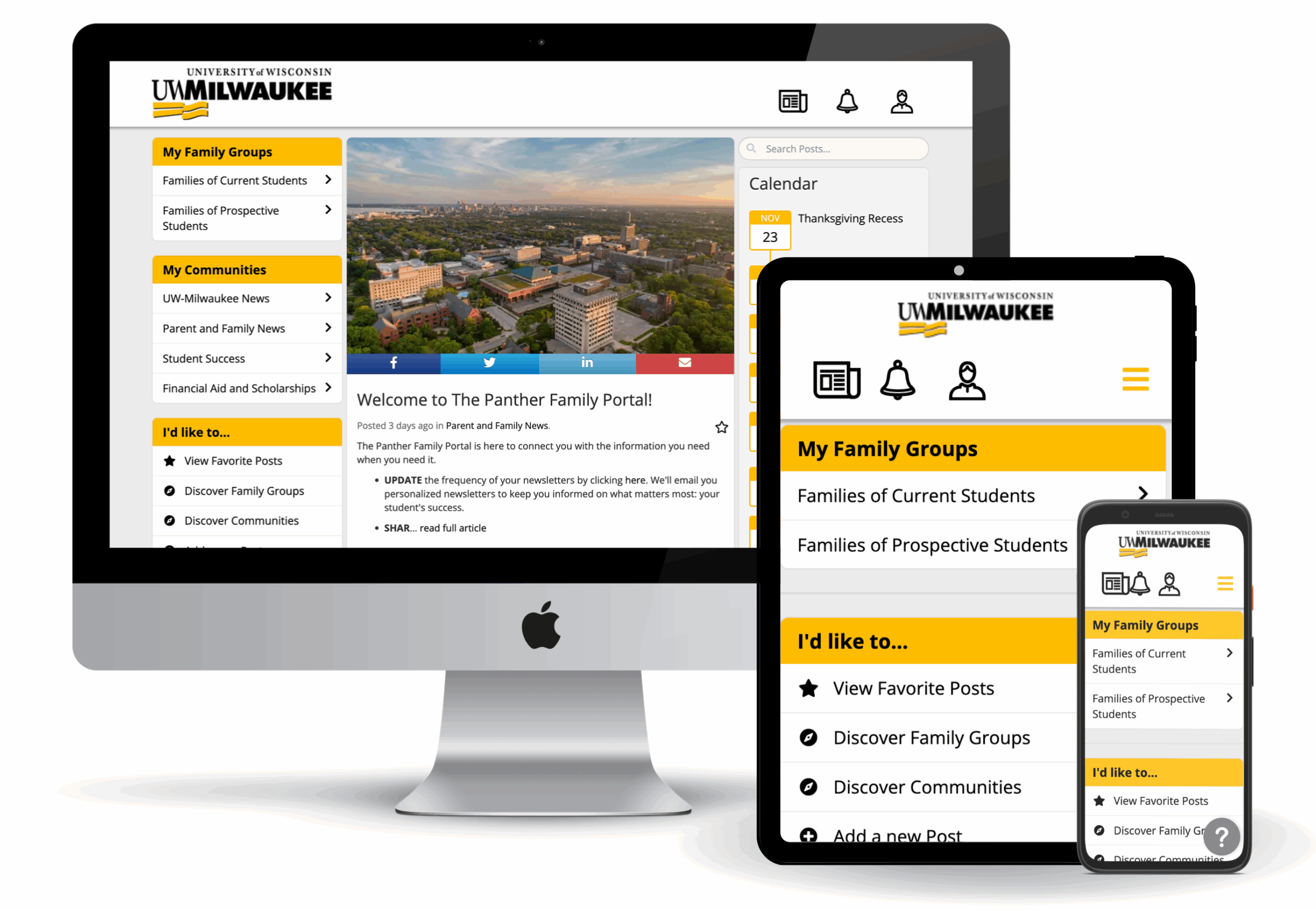 uw milwaukee email login