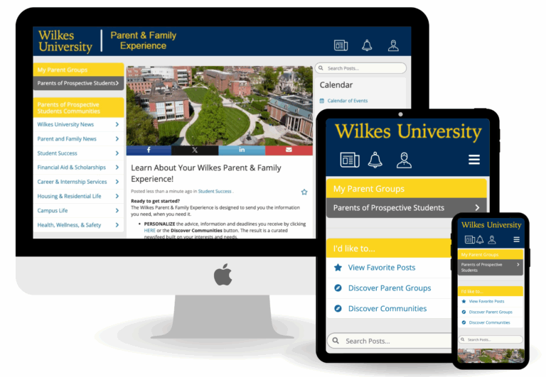 Login The Wilkes Parent Family Experience