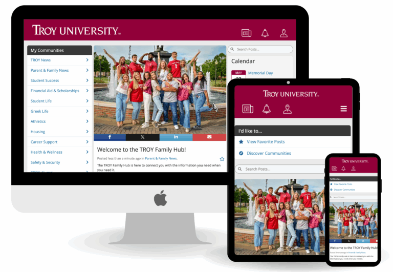 Login TROY Family Hub