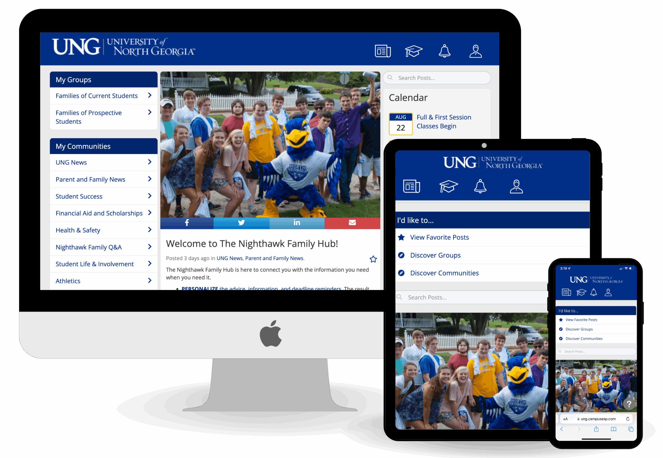 Login UNG Family Network