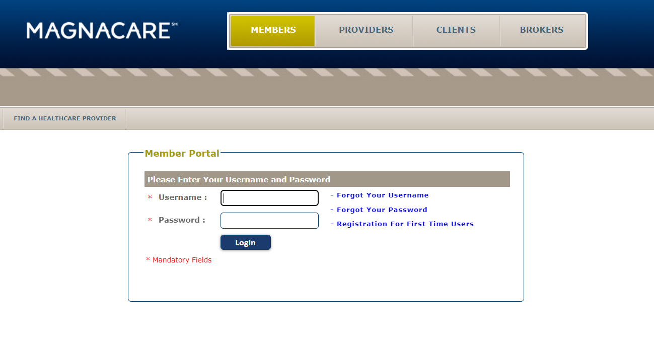magnacare provider portal login