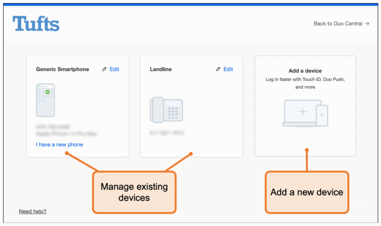 Manage My Settings And Devices Technology Services