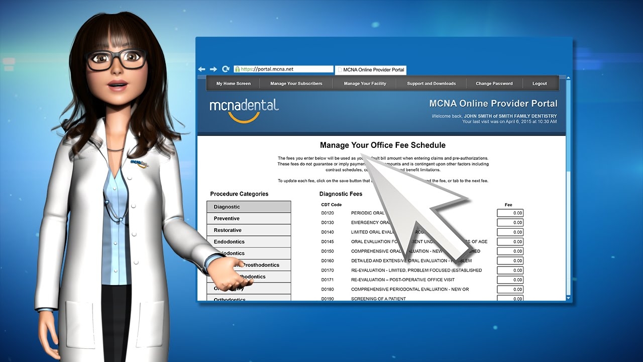 mcna provider login