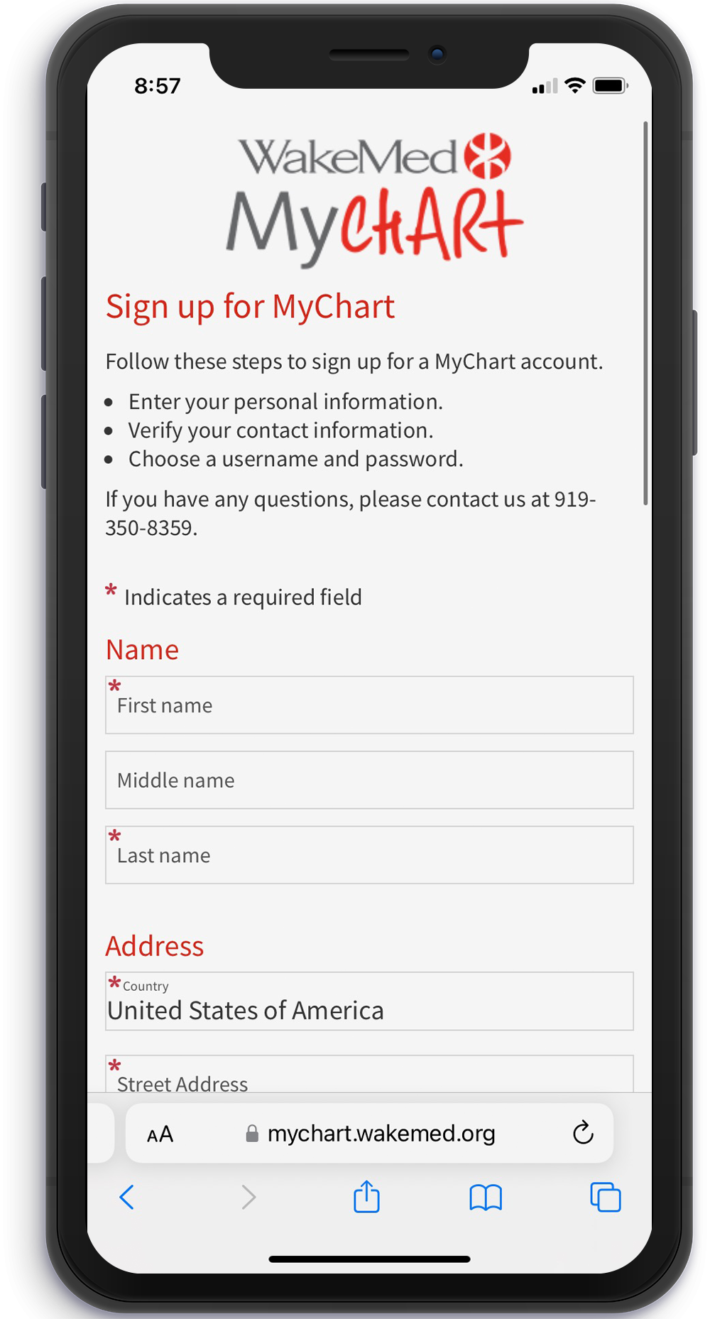wake health email login