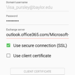Microsoft Outlook HelpDesk Baylor University