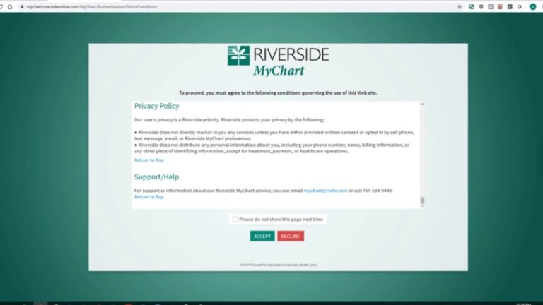 MyChart Patient Portal Riverside Health L Southeastern VA