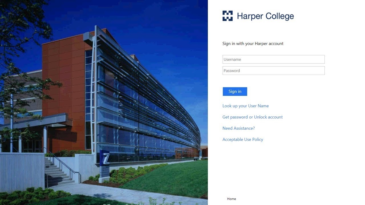 MyHarper Portal How To Sign In YouTube