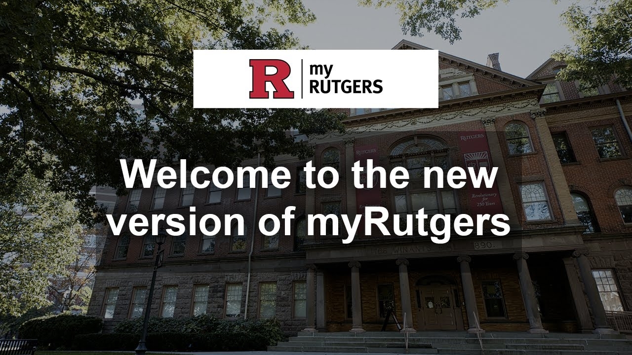 myrutgers portal login