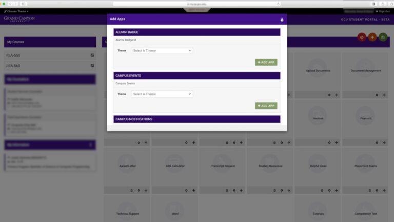 Navigating The GCU Portal GCU Technical Support