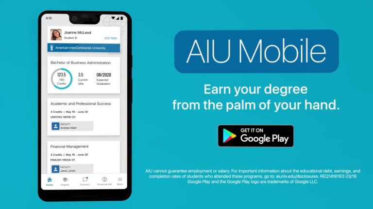 New AIU Mobile App Android American InterContinental University YouTube